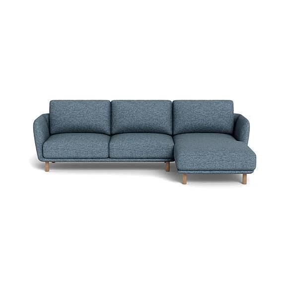 Cleo Fabric Modular Sofa Ocean by Freedom, 100% Polyester