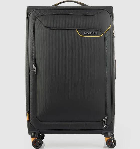 American Tourister - Black Soft Luggage - Applite 4 Eco Spinner 82cm EXP TSA - Size One Size, Small at The Iconic