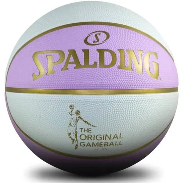 Spalding Original Game Ball Purple/White - Size 6