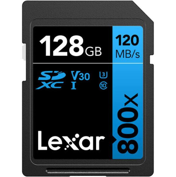 Lexar Professional 128GB 800x SDXC UHS-I SD Card