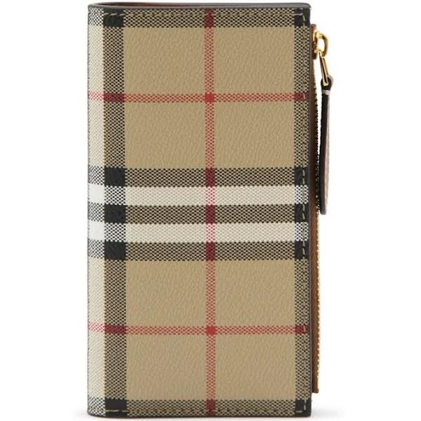 Burberry Check Medium Bifold Wallet