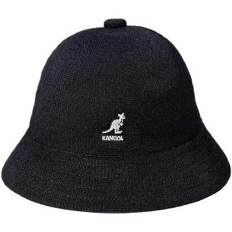 Kangol Tropic Casual Bucket Hat K2094ST Summer Sun Brim Cap - Black