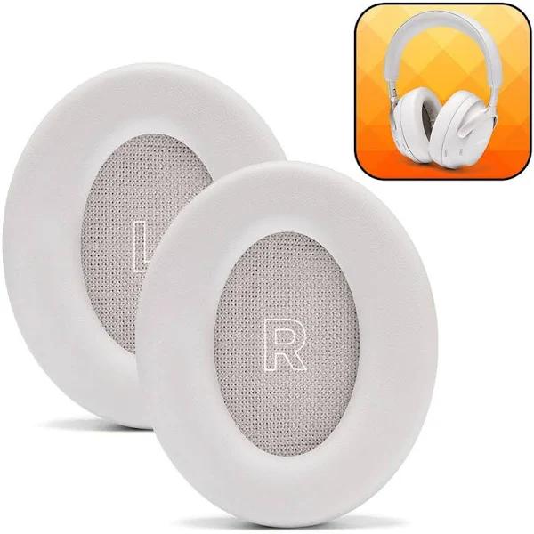 Bose QuietComfort Ultra Earpads by Wicked Cushions, White Smoke