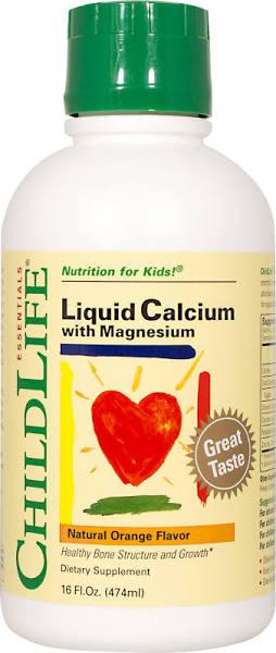 ChildLife Liquid Calcium With Magnesium Natural Orange - 16 fl oz