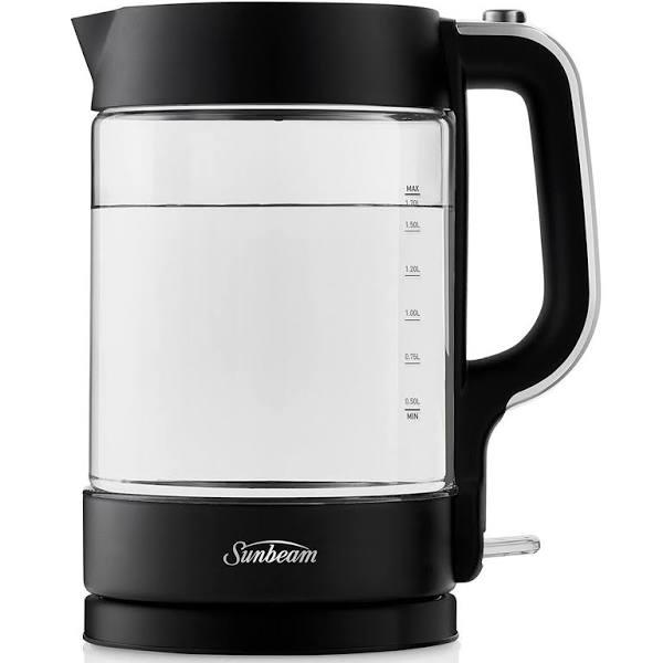 Sunbeam Black Classics Glass Kettle - KE6450K