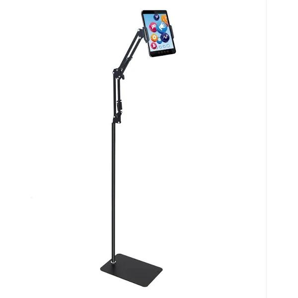 Hands Free Floor Stand Adjustable Bed Clip Holder for Tablet iPad iPhone Switch