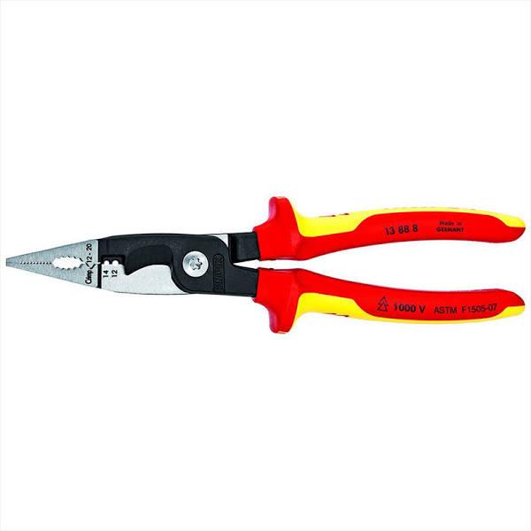 Knipex 13888SBA Installation Pliers Black Atramentized