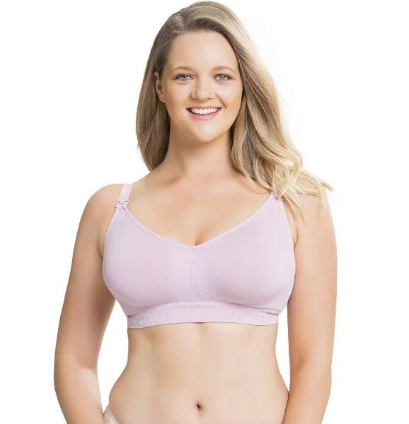 Sugar Candy Fuller Bust Seamless Nursing Bra in Pink