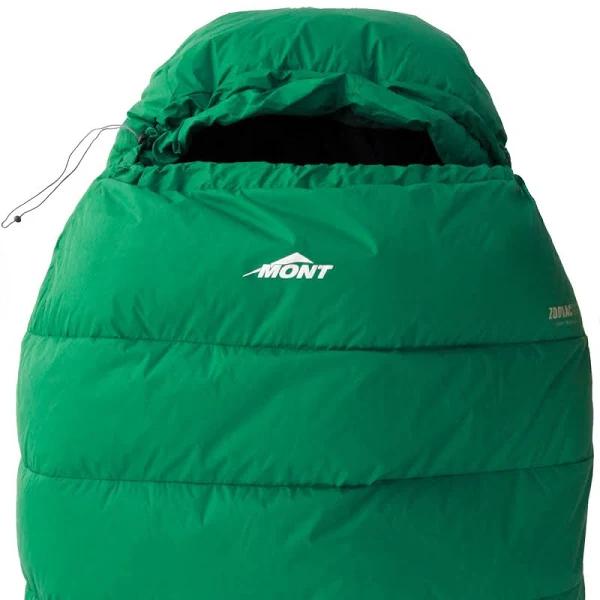 Zodiac 700 -3 to -10°C Down Sleeping Bag Extra Large Left Zip / Green