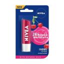 Nivea Cherry Shine Caring Lip Balm - Long Lasting Moisturisation - 4.8