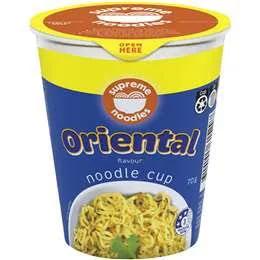 Supreme Noodles Cup Oriental Flavour 70g