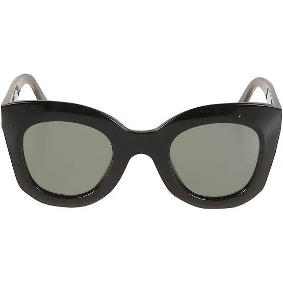 Celine CL4005IN Black Sunglasses Green