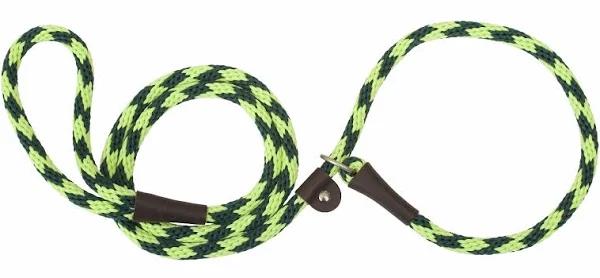 Mendota Slip Dog Lead 3/8" x 6ft - Assorted Colours Diamond Jade