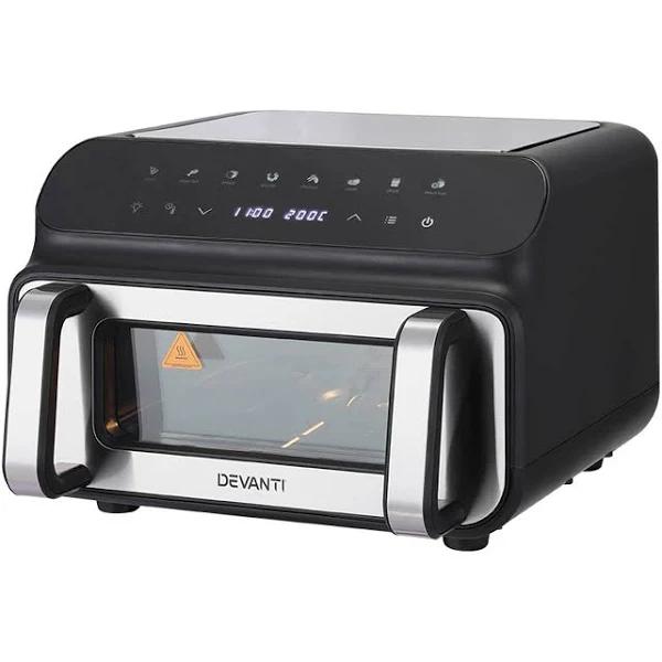 Devanti Air Fryer 10L LCD Kitchen Oven