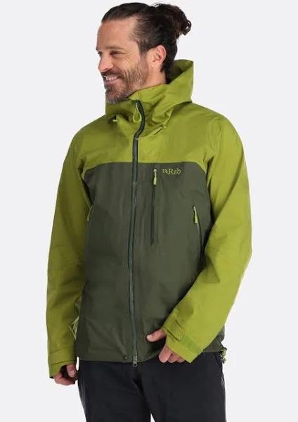 Rab Latok Mountain GTX Jacket men Jacket aspen green/army green XL