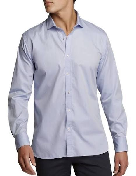 MJ Bale Quattro Egyptian Cotton Shirt Blue XL