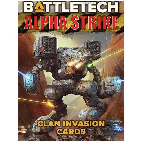 BattleTech: Alpha Strike Clan Invasion Cards