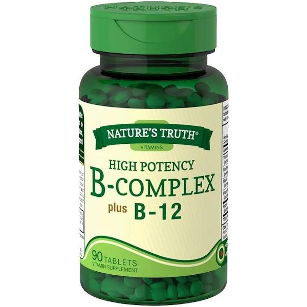 Nature's Truth High Potency B-Complex Plus B-12