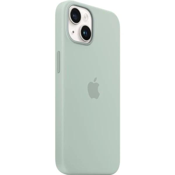 Apple - iPhone 14 Silicone Case with Magsafe - Succulent