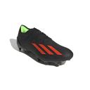 adidas-X Speedportal.1 Firm Ground Boots-Unisex-Core Black / Solar Red / Solar Green-11