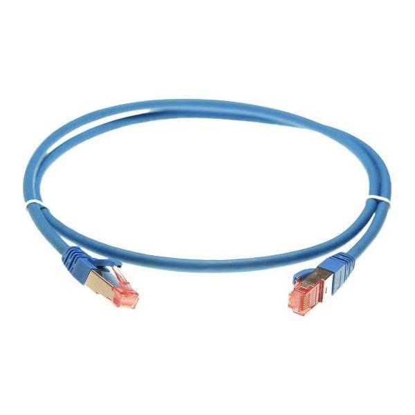 1.5m Cat6a S/FTP LSZH Ethernet Network Cable | Blue