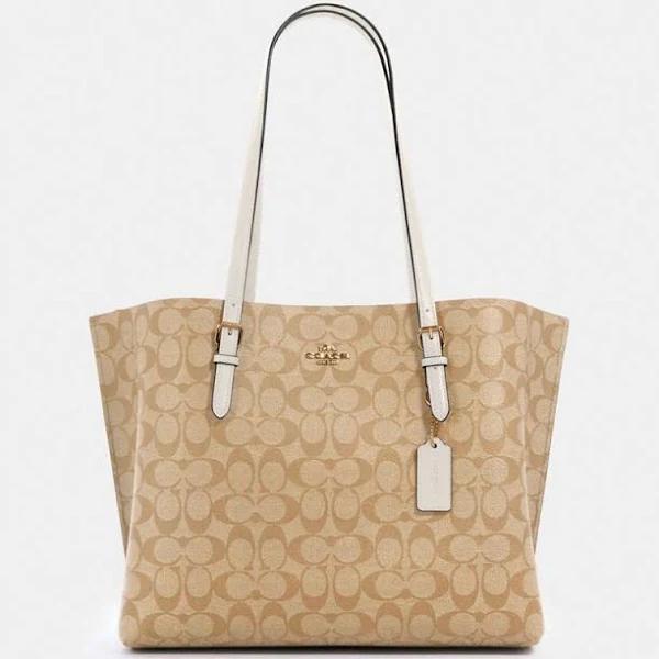 Coach - Mollie Tote Bag in Signature Canvas - 193971888156