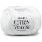 Drops Cotton Viscose - White (01) - Sport | 5-Ply Knitting Wool & Yarn