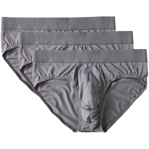 3-Pack Men's Original Briefs, Charcoal / S / 3