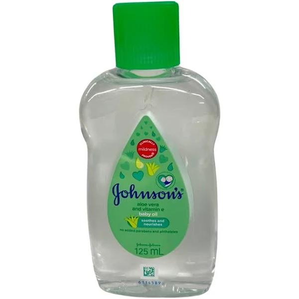 Johnson's Baby Oil Aloe Vera & Vitamin E 125 ml