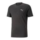 Puma Mens Favourite Heather Running Tee Black XL @ Rebel Active