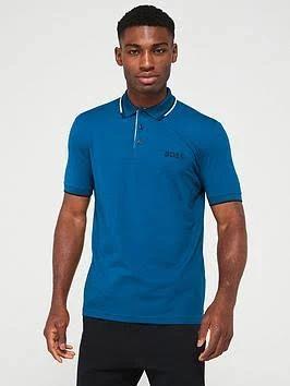 Boss Green Boss Paddy Pro Polo Shirt Open Blue Size: Size XL