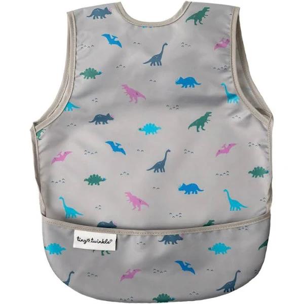 Tiny Twinkle - Mess-proof Apron Bib - Dinosaur, Small