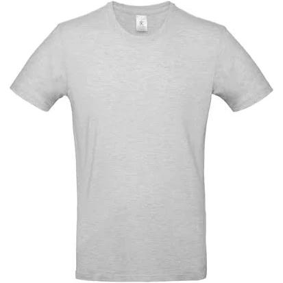 B&C Mens #E190 Tee Ash Grey 2XL