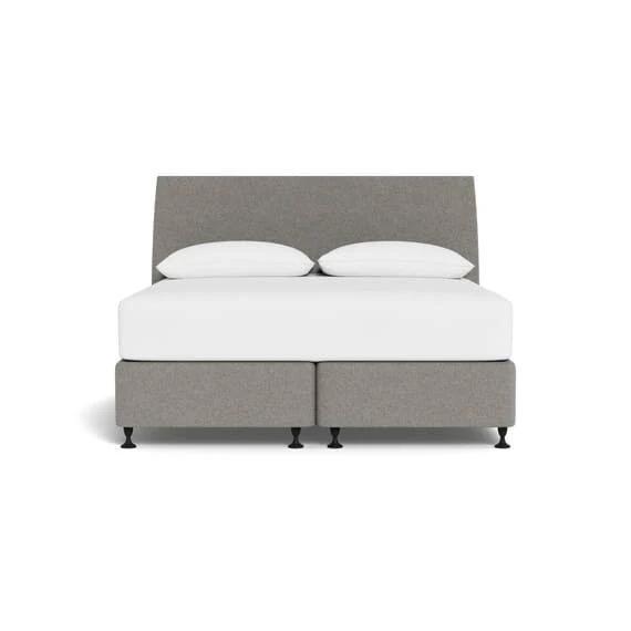 Toorak Tapered Platform Bed With 4 Drawers Silver by Freedom