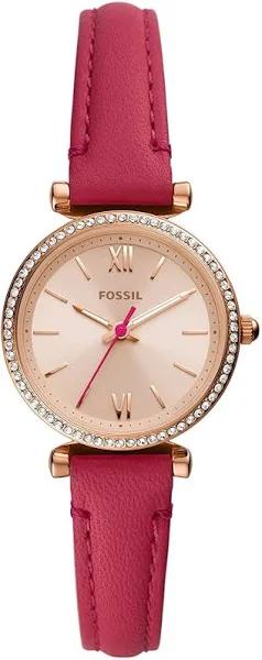 Fossil ES5006 Carlie Mini Stone Set Womens Watch