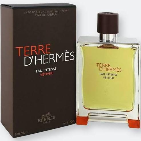 Terre D'Hermes Eau Intense Vetiver by Hermes Eau De Parfum Spray 200ml