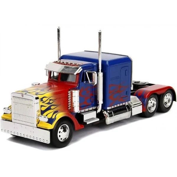 Transformers T1 Optimus Prime 1:24 Scale Die Cast Car