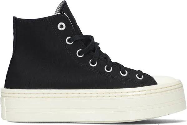 Converse Chuck Taylor All Star Modern Lift Hi Sneakers in Black