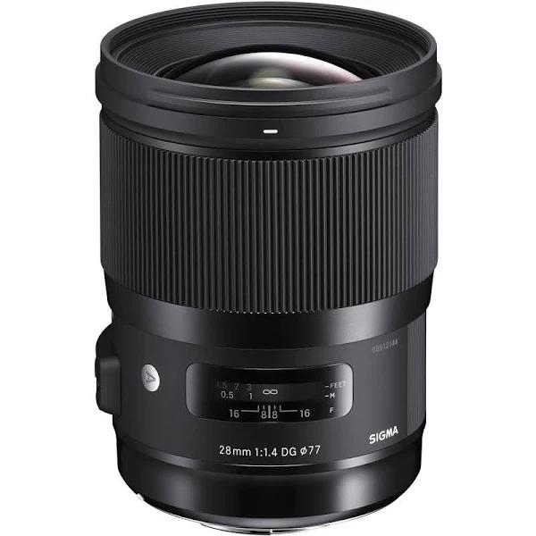 Sigma 28mm f/1.4 DG HSM Art Lens For Canon EF