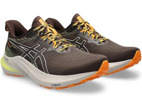 ASICS GT-2000 12 Running Shoes Black Yellow Orange - 51.5