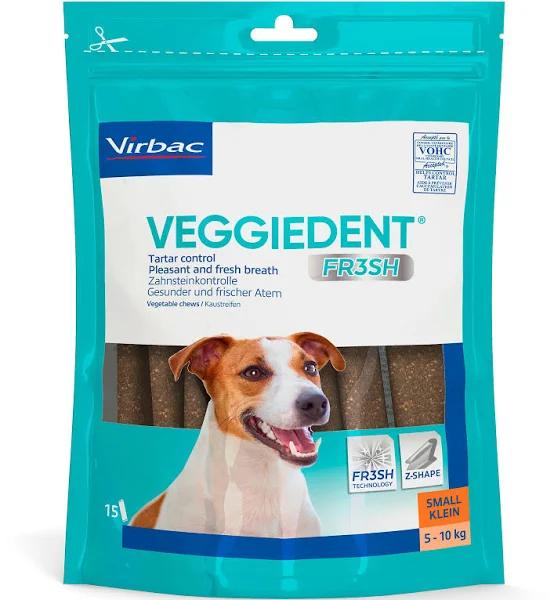 Veggiedent VN100760 Fresh Snack Strips, M