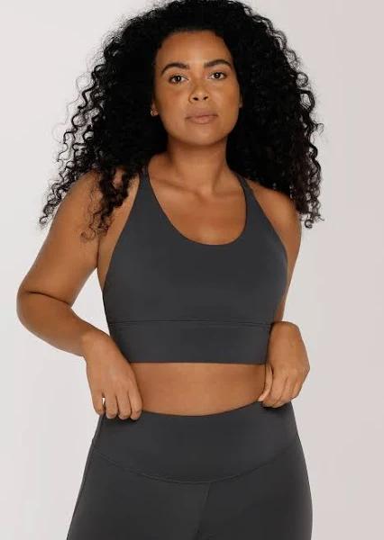 Lorna Jane | Lotus Longline Sports Bra | XL | Womens