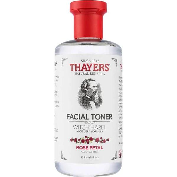 Thayers Alcohol-Free Rose Petal Witch Hazel Toner with Aloe Vera