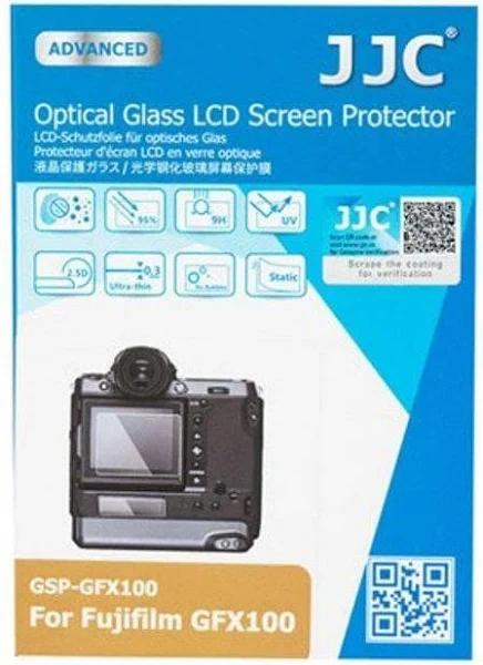 JJC GSP-GFX100 Ultra-thin Optical Glass LCD Screen Protector For Fujifilm GFX100 (Static Adhesion)