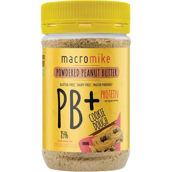 Macro Mike Powdered Peanut Butter - Cookie Dough 180g