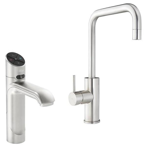 HydroTap G5 BCHA40 4-in-1 Classic Plus Tap with Cube Mixer Brushed Nickel