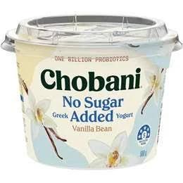 Chobani No Sugar Added Greek Yogurt Vanilla 680g