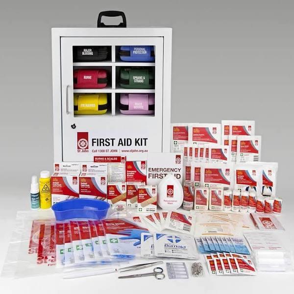 ST John Ambulance Workplace First Aid Kit Modular Wallmount Modules