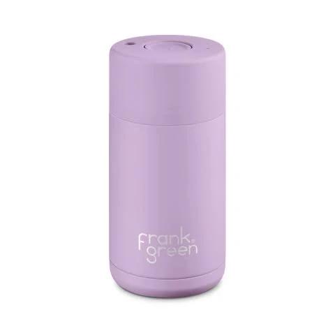 Ceramic Reusable Cup - Regular 12oz 340ml - Lilac Haze - Frank Green