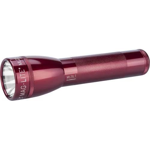 Maglite ML25LT 2-Cell LED Flashlight - Red